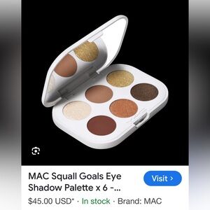 MAC Cosmetics Eyeshadow Palette - Shimmering Neutrals and Gold squall goals